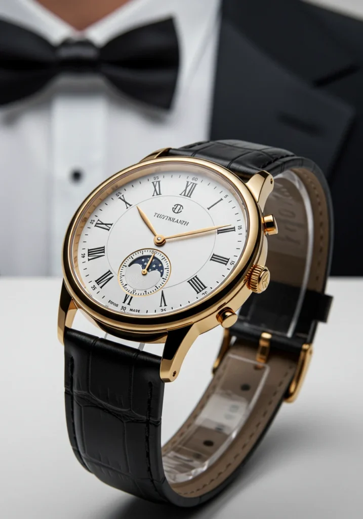 Classic men’s dress watch for formal occasions
